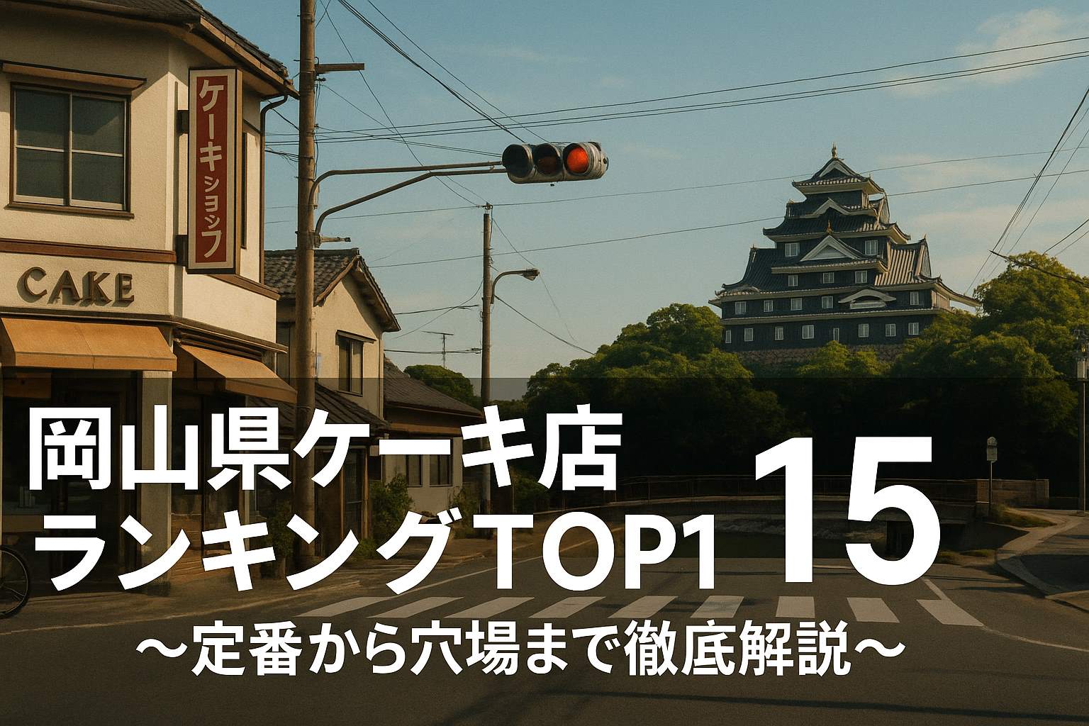 岡山県ケーキ店ランキングTOP15～定番から穴場まで徹底解説～